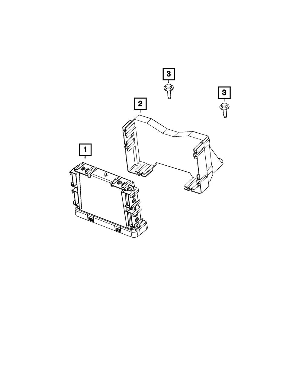 Module Bracket - Mopar (68449275aa)