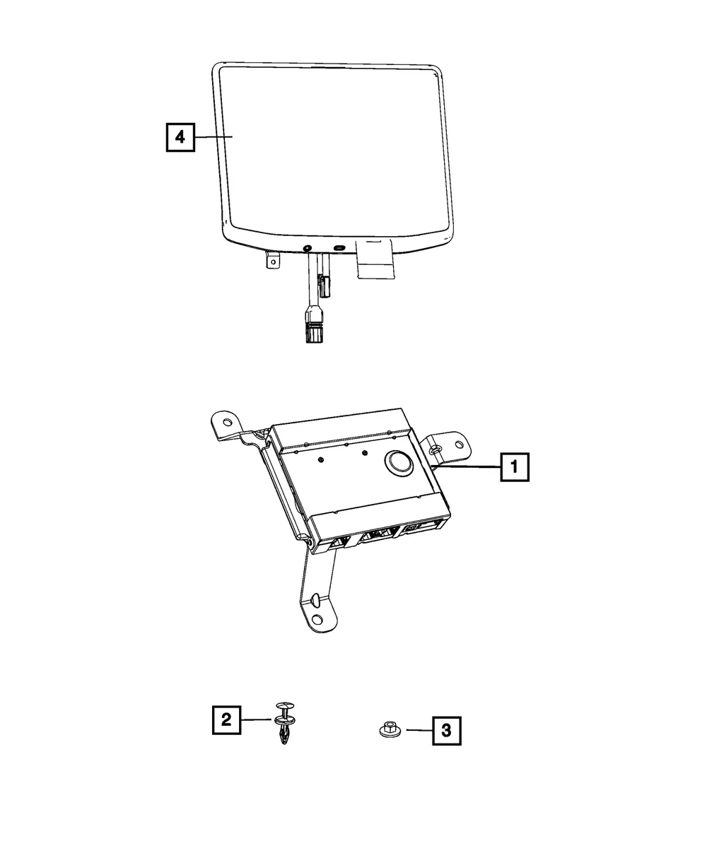 Video Module - Mopar (68449335AO)