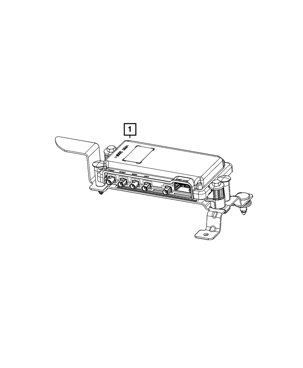 Surround Camera Processor Module - Mopar (68451000ae)