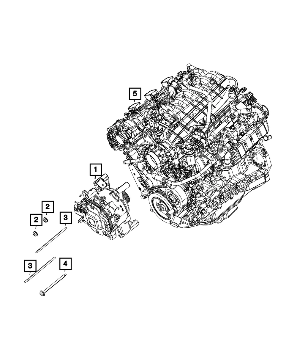 Engine Generator Kit - Mopar (68452771ae)