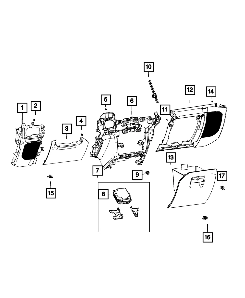 Inverter Module - Mopar (68454720AB)