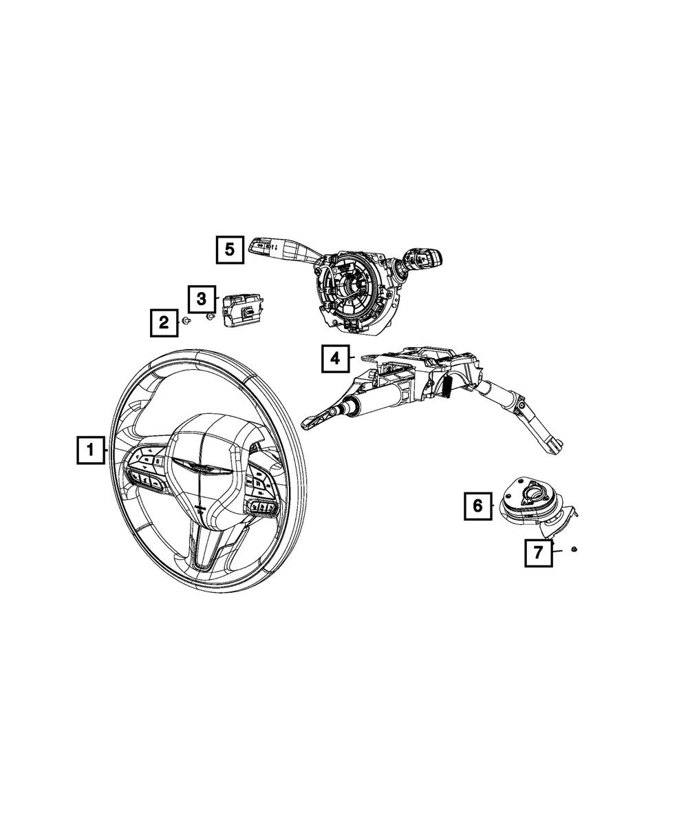 Multi-Function Switch - Mopar (68455988ab)