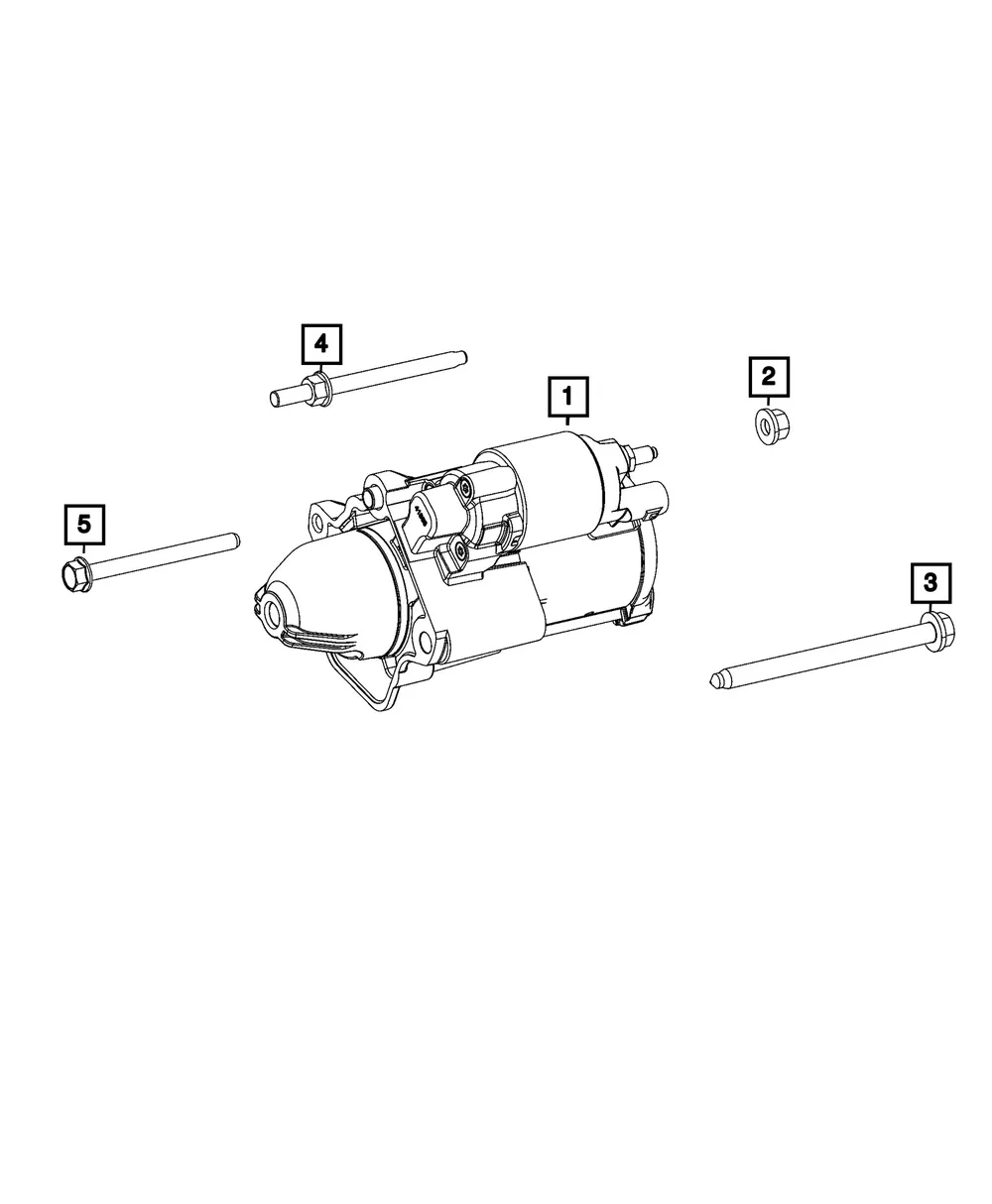 Engine Starter - Mopar (68456071af)