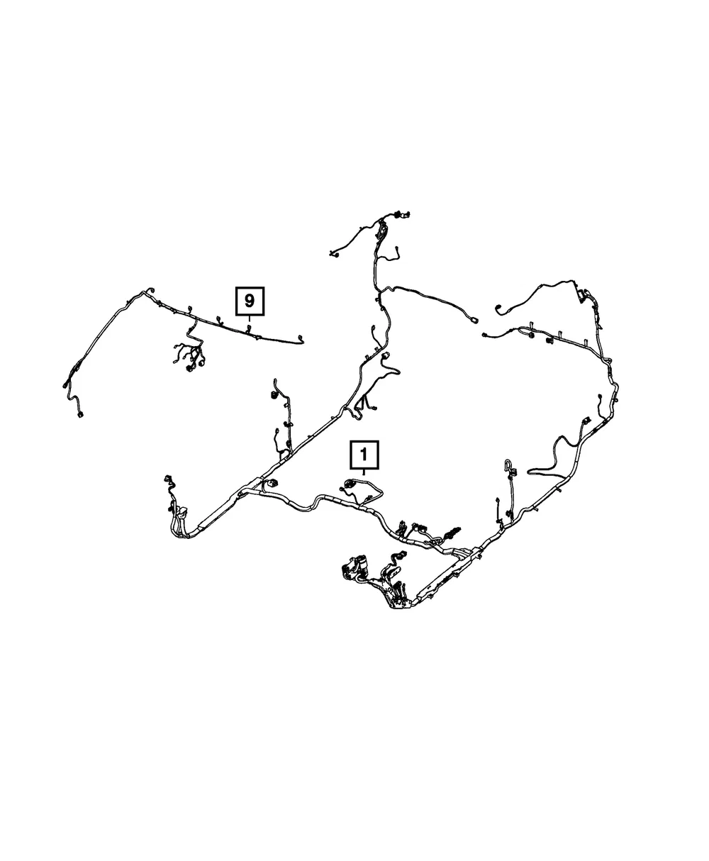 Body Wiring - Mopar (68457750aa)