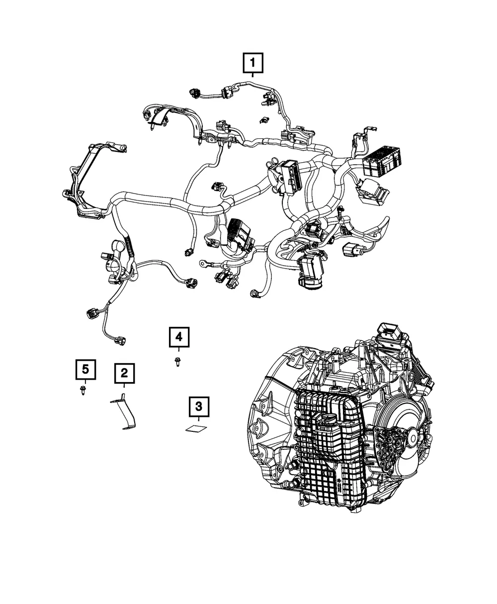 Engine Wiring - Mopar (68461209ab)