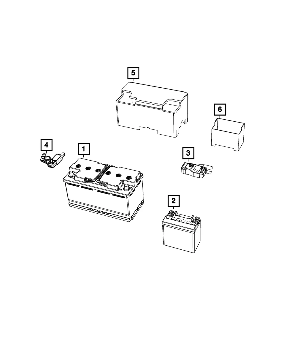 Battery Sensor - Mopar (68466549AD)