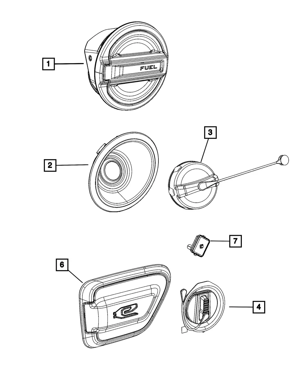 Connector Cap - Mopar (68467798aa)