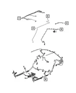 Headliner Wiring - Mopar (68472298aa)