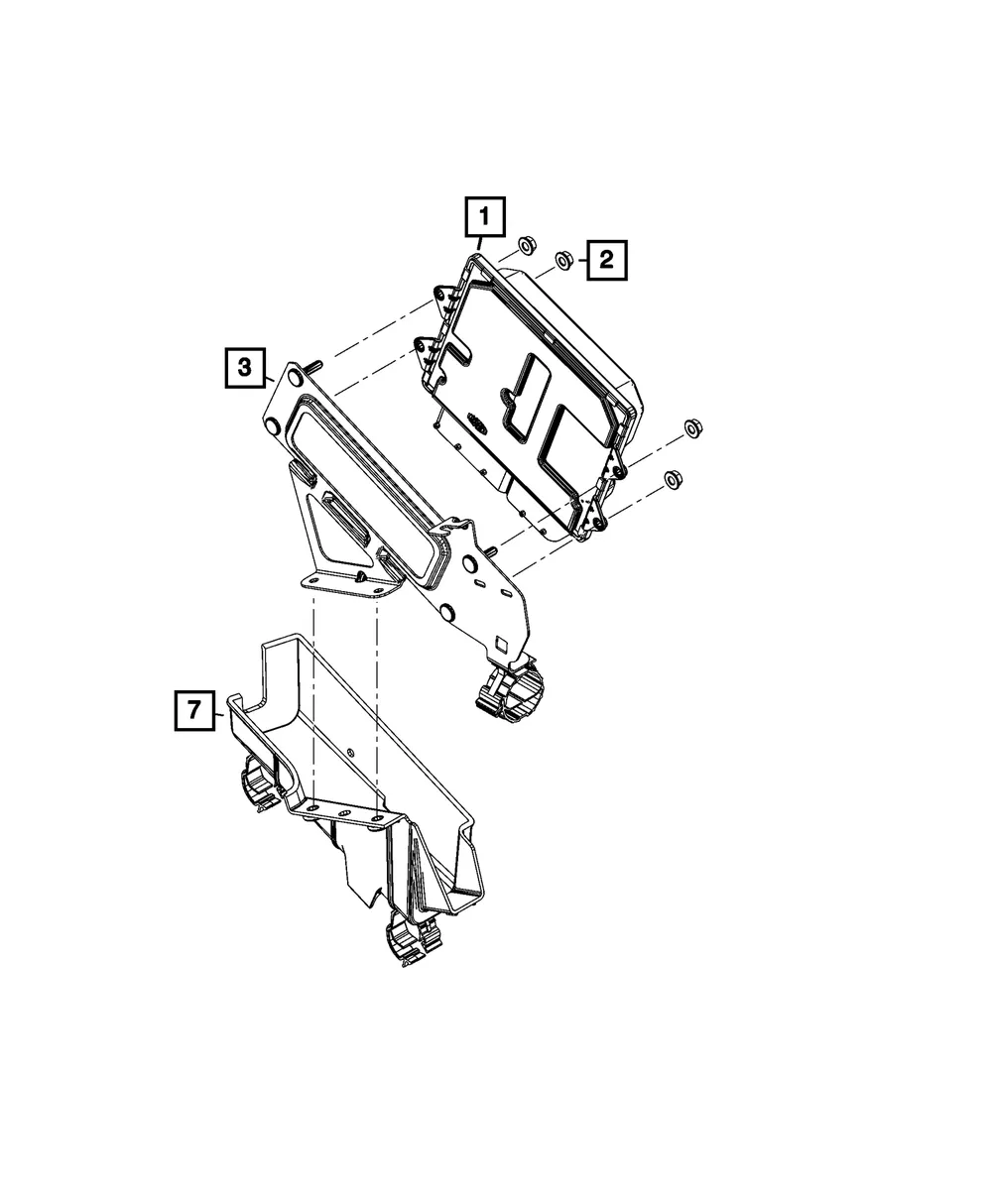 Engine Controller Module - Mopar (68475154ab)
