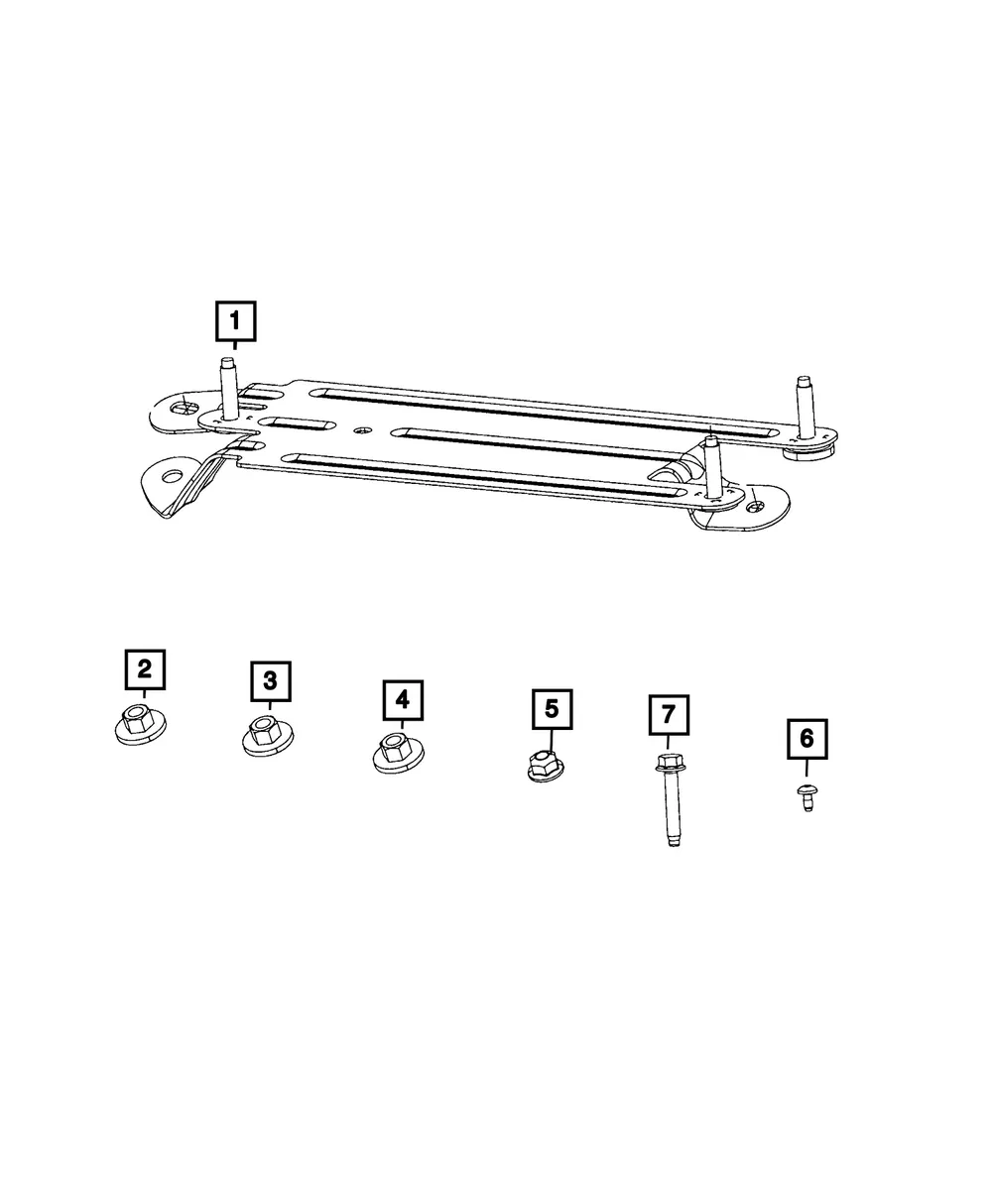 Module Bracket - Mopar (68475336aa)