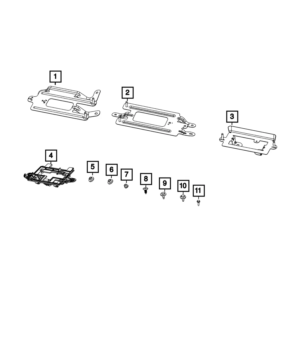Module Bracket - Mopar (68475391AB)