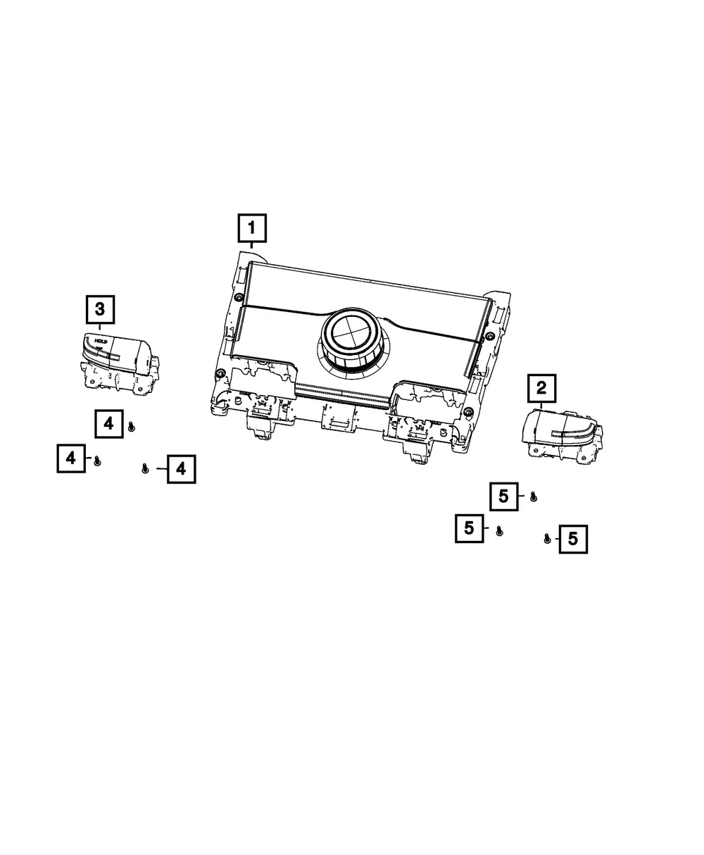 3 Gang Switch - Mopar (68476683ac)