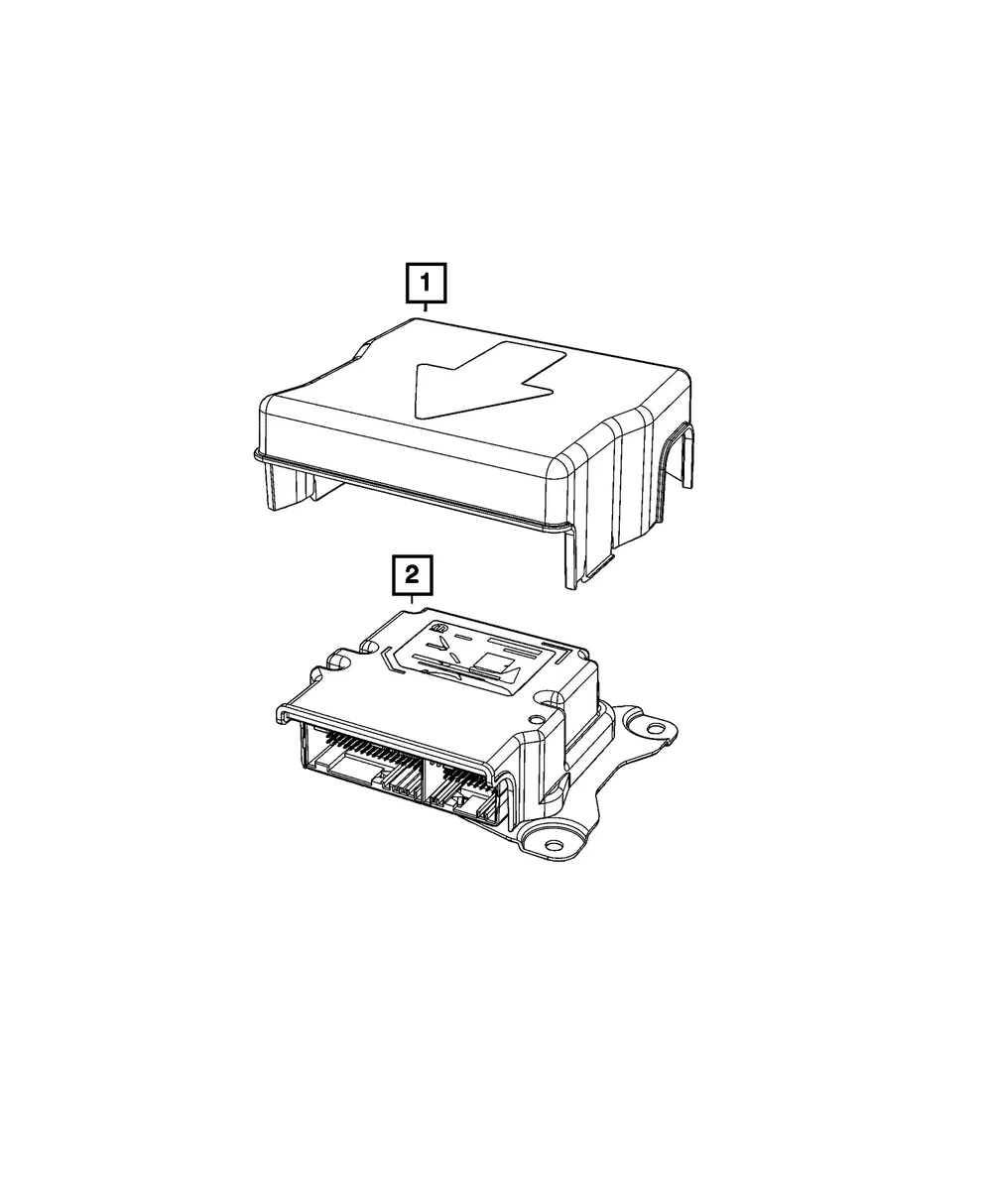 Occupant Restraint Module - Mopar (68476789AB)