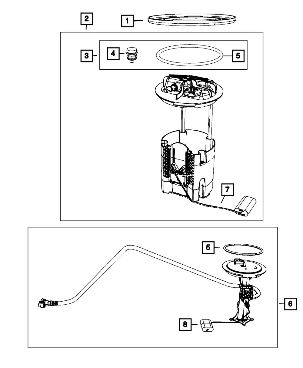 Auxiliary Level Unit Module Kit - Mopar (68477869AC)