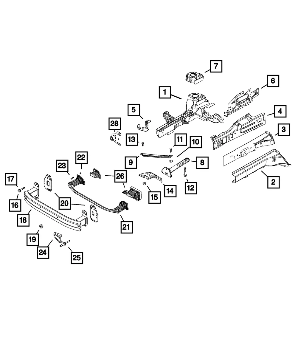 Sensor Mounting Bracket - Mopar (68478225aa)