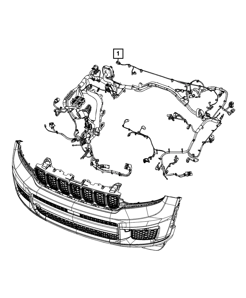 Dash Wiring - Mopar (68485967ae)