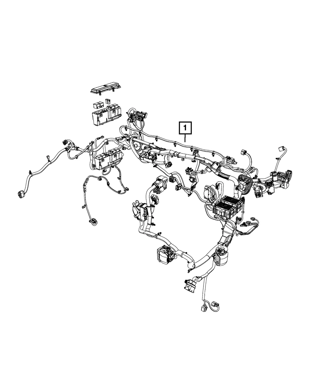 Dash Wiring - Mopar (68488596ab)