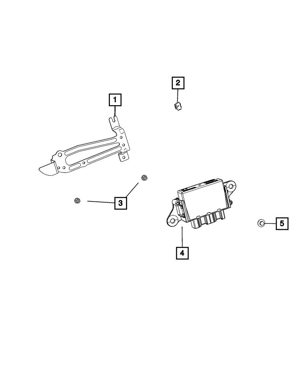 Module Bracket - Mopar (68488795ab)