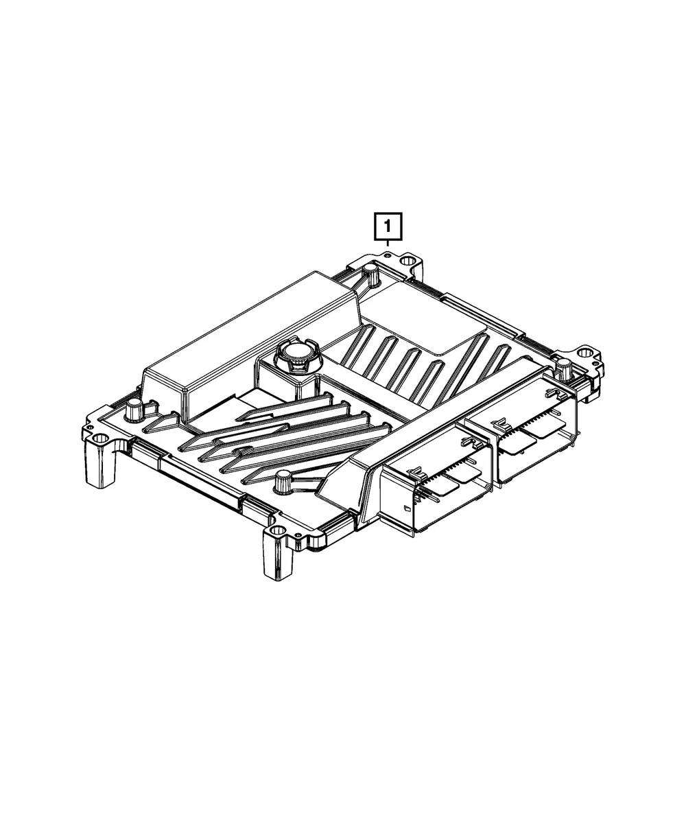Engine Controller Module - Mopar (68493659ac)