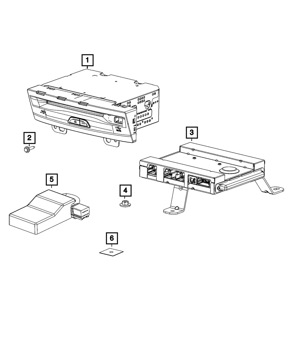 Video Module - Mopar (68494731AL)