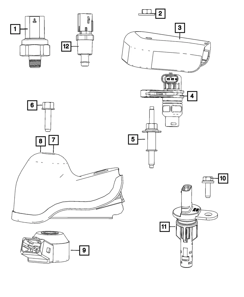Sensor Shield - Mopar (68496686AA)