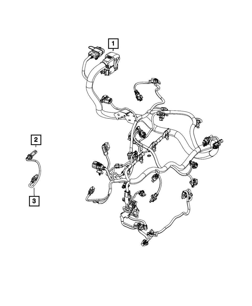 Engine Wiring - Mopar (68497986ad)
