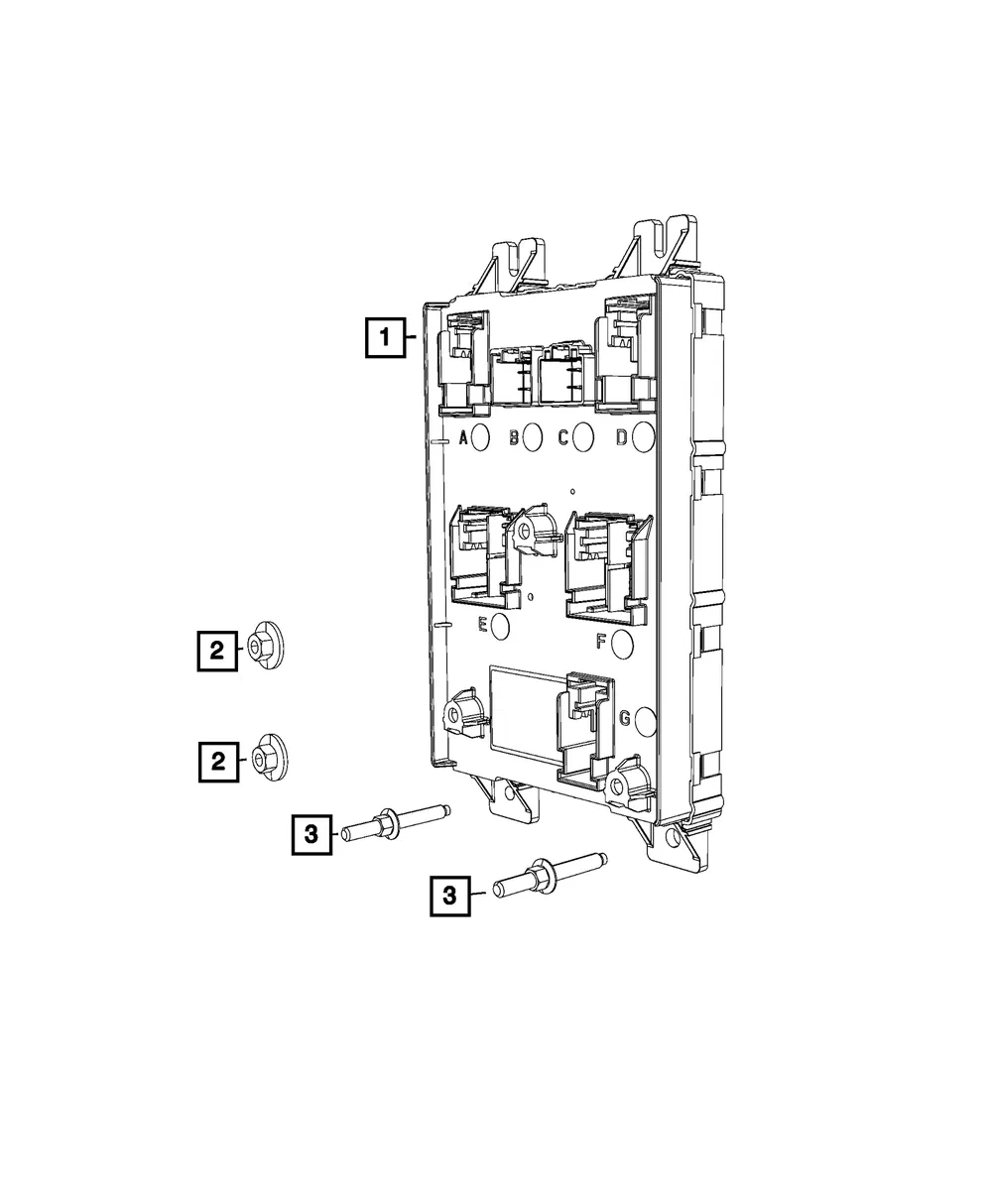 Body Controller Module - Mopar (68500900AB)