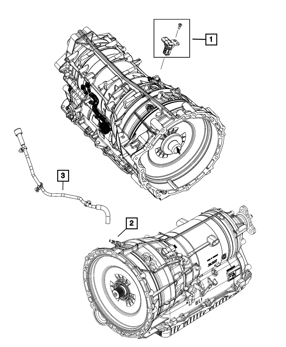 Temperature Sensor - Mopar (68509408aa)