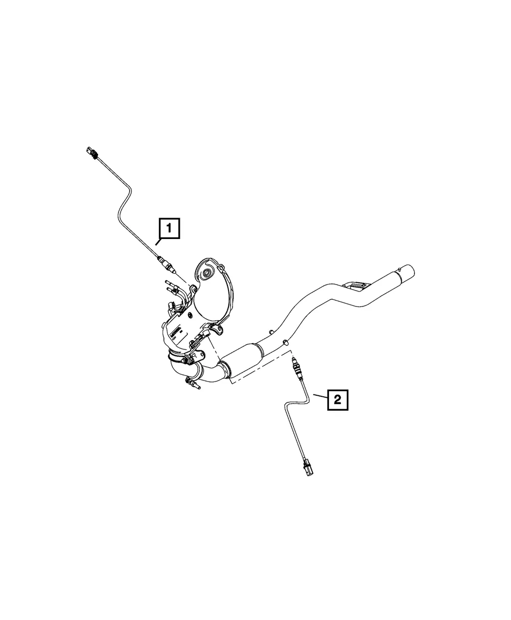 Oxygen Sensor - Mopar (68509709aa)