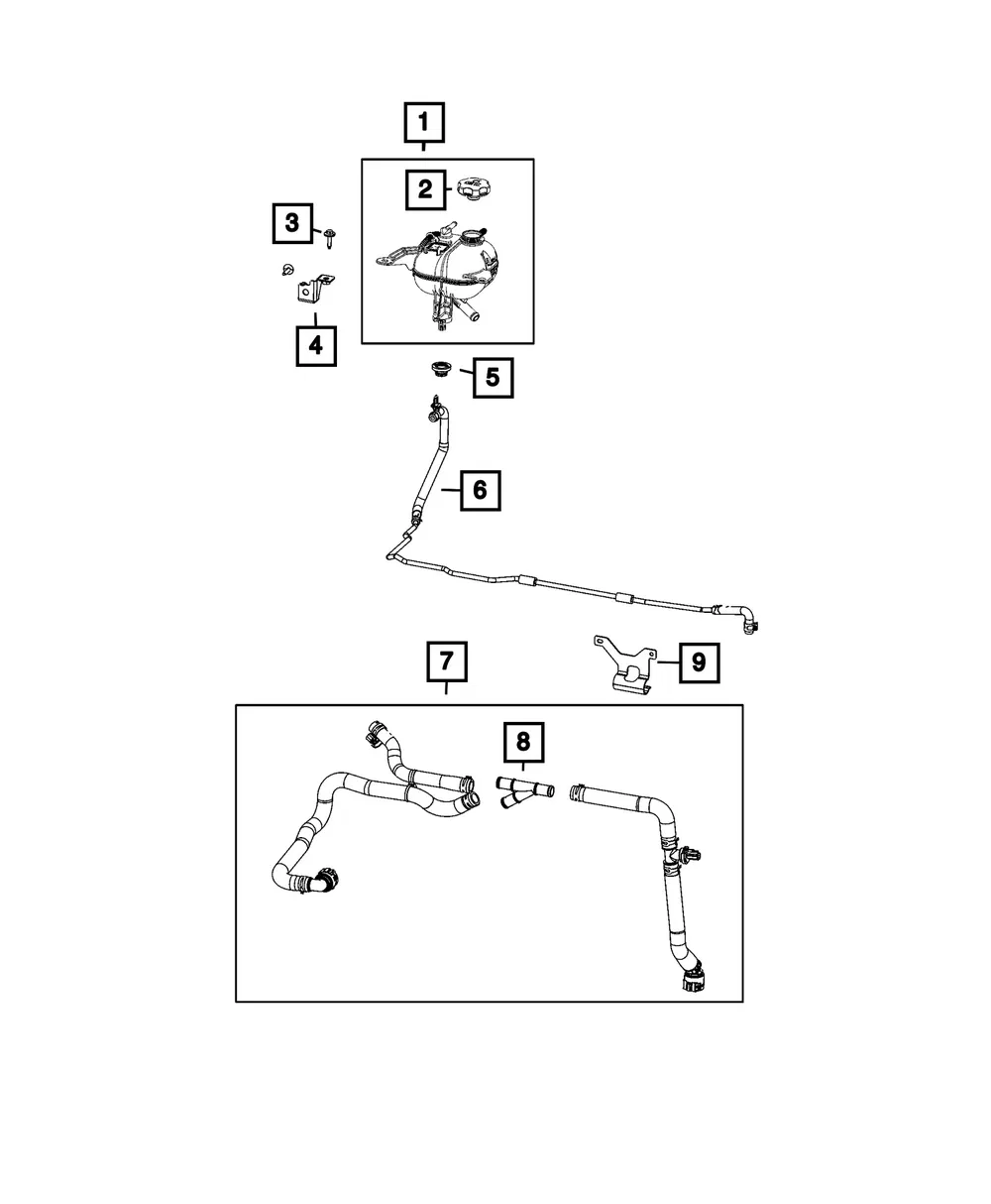 3 Way Connector - Mopar (68516309aa)