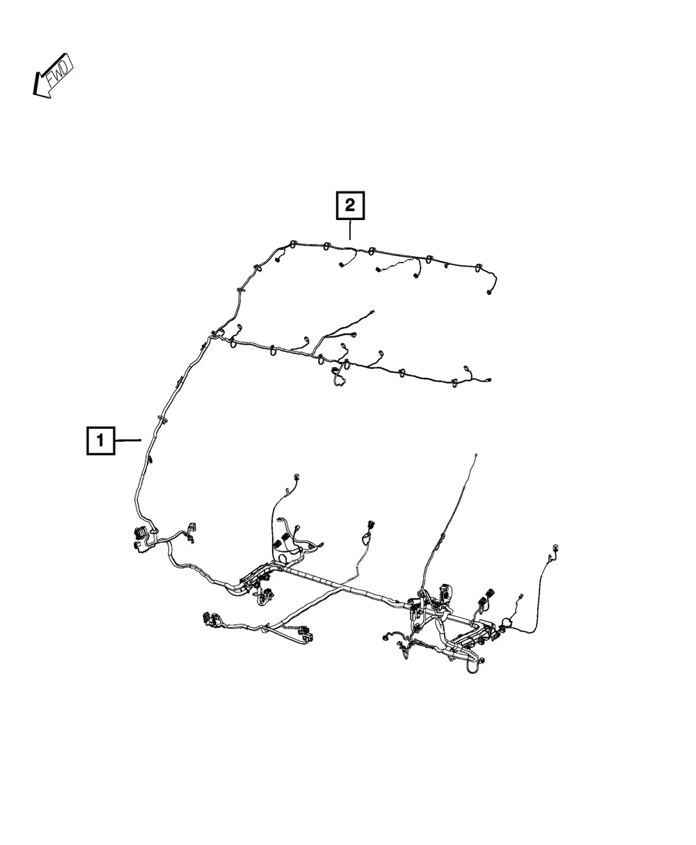 Body Wiring - Mopar (68520440AC)