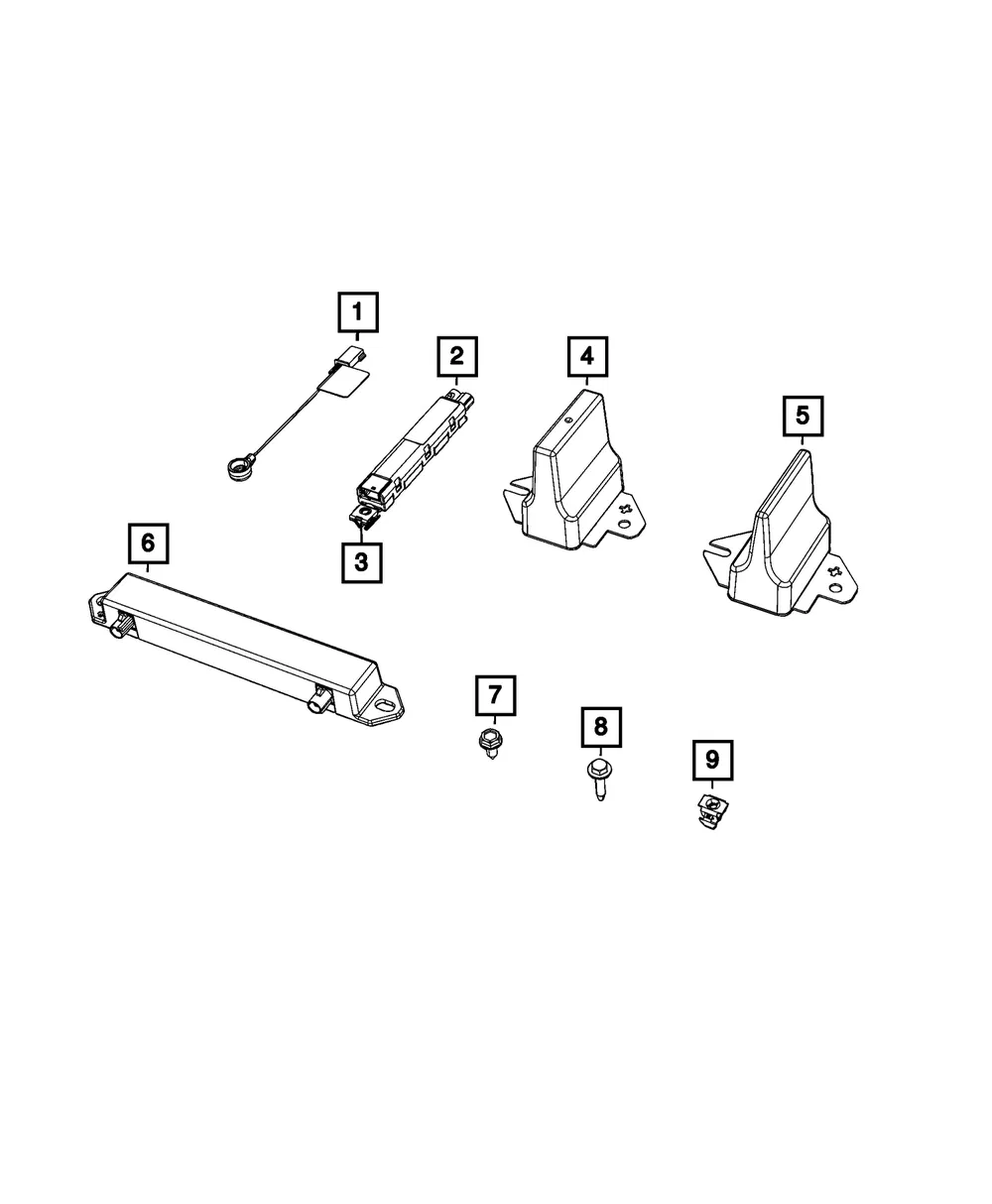 Module Antenna - Mopar (68520859aa)