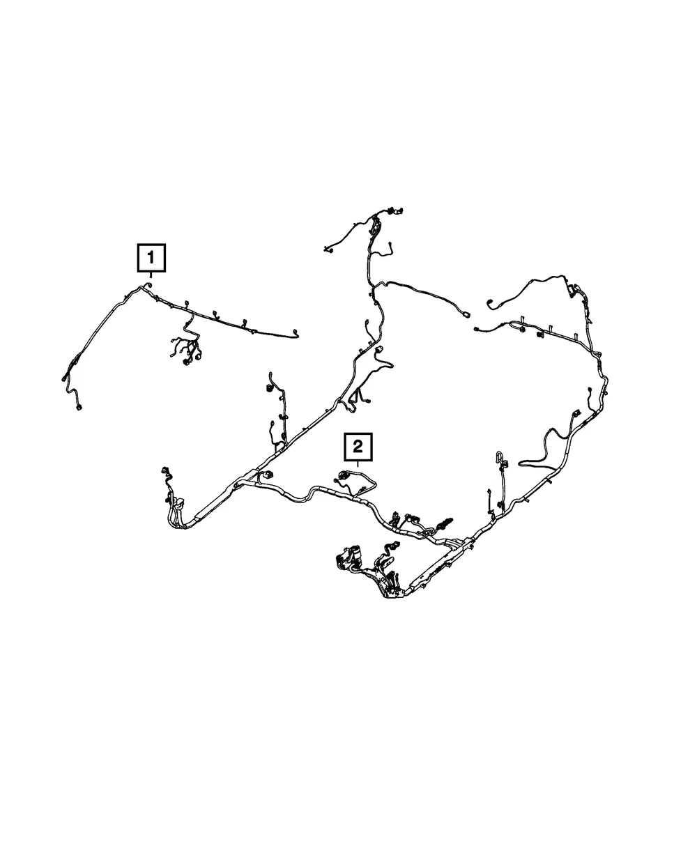 Body Wiring - Mopar (68523413ab)