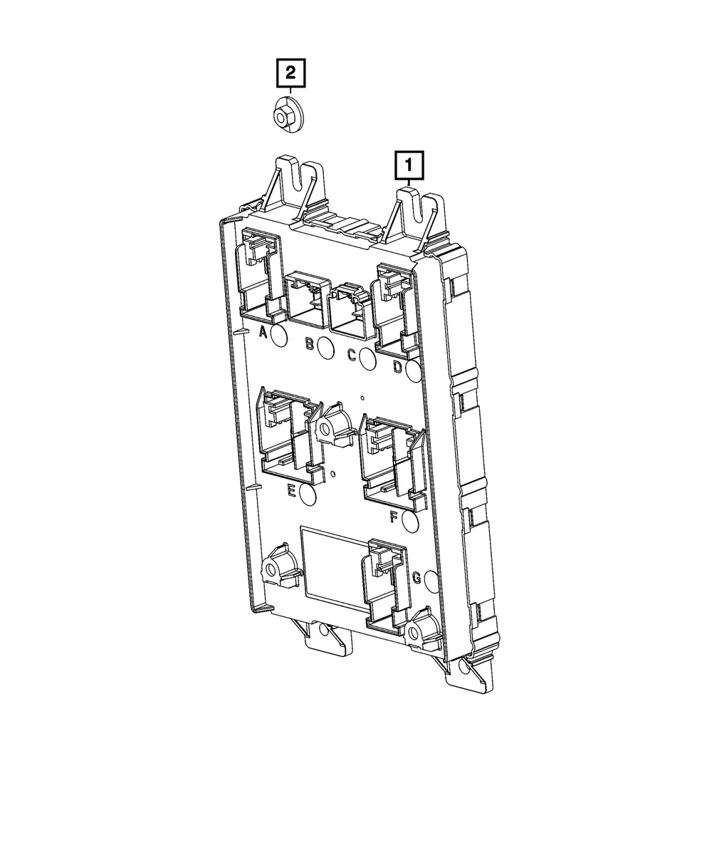 Body Controller Module - Mopar (68525718ab)