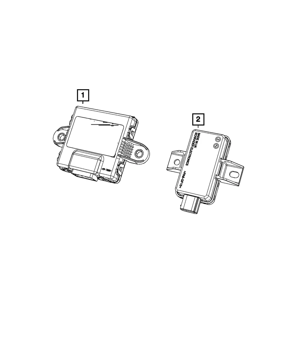 Wireless Control Module Receiver - Mopar (68526635ab)