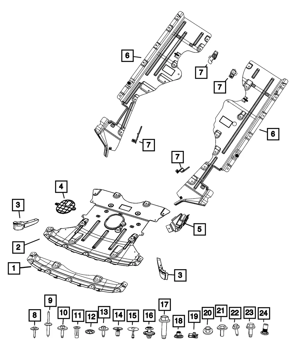 Module Cover - Mopar (68528035aa)