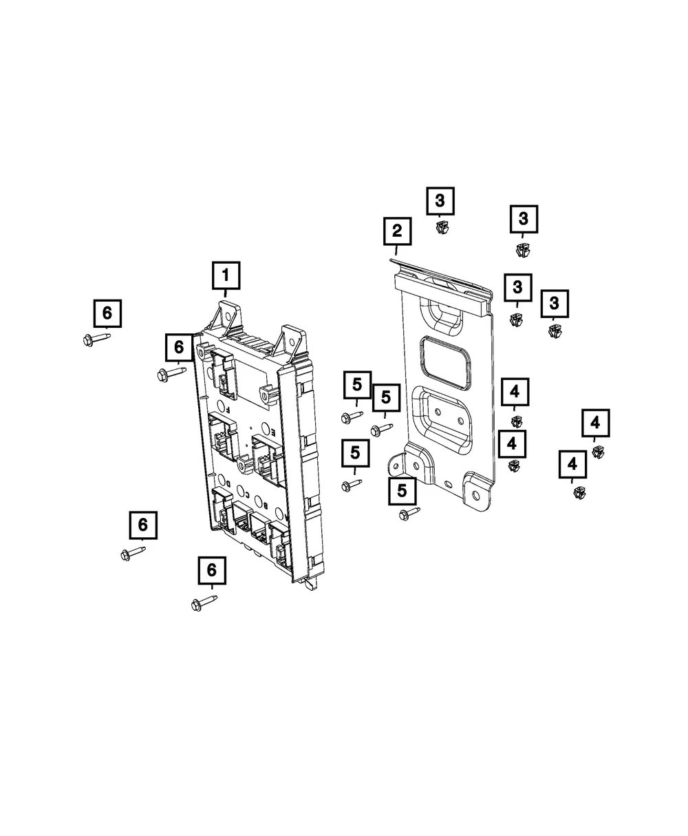 Body Controller Module - Mopar (68529663ad)