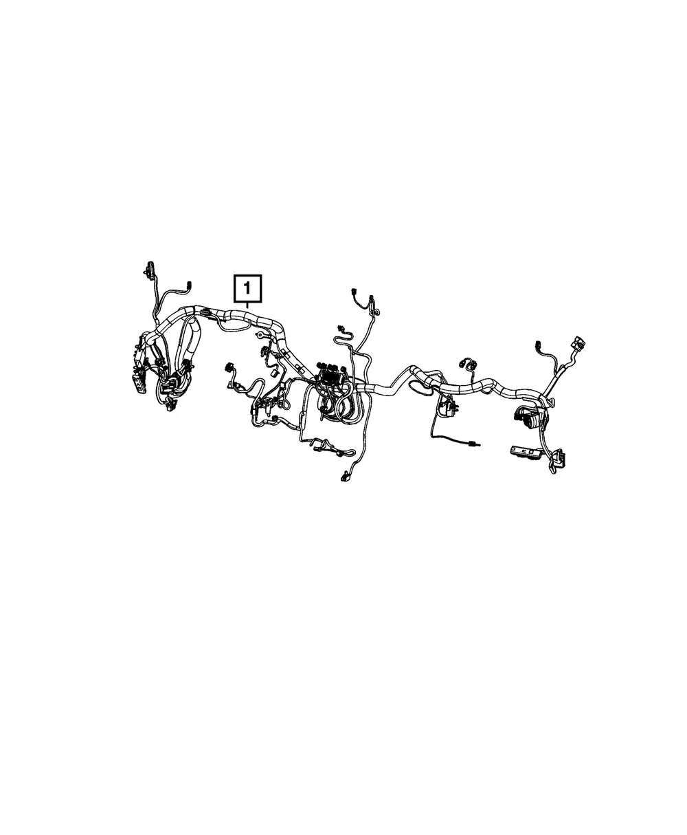 Instrument Panel Wiring - Mopar (68529868aa)
