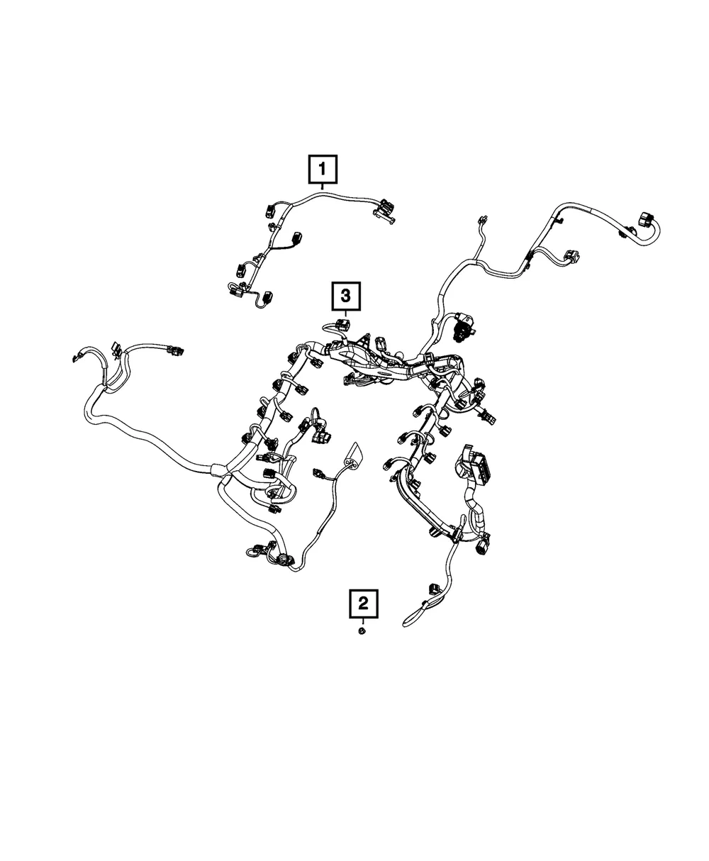 Engine Wiring - Mopar (68530789aa)