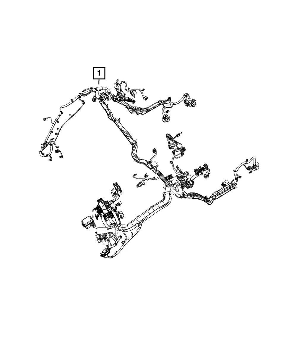 Dash Wiring - Mopar (68530859AB)