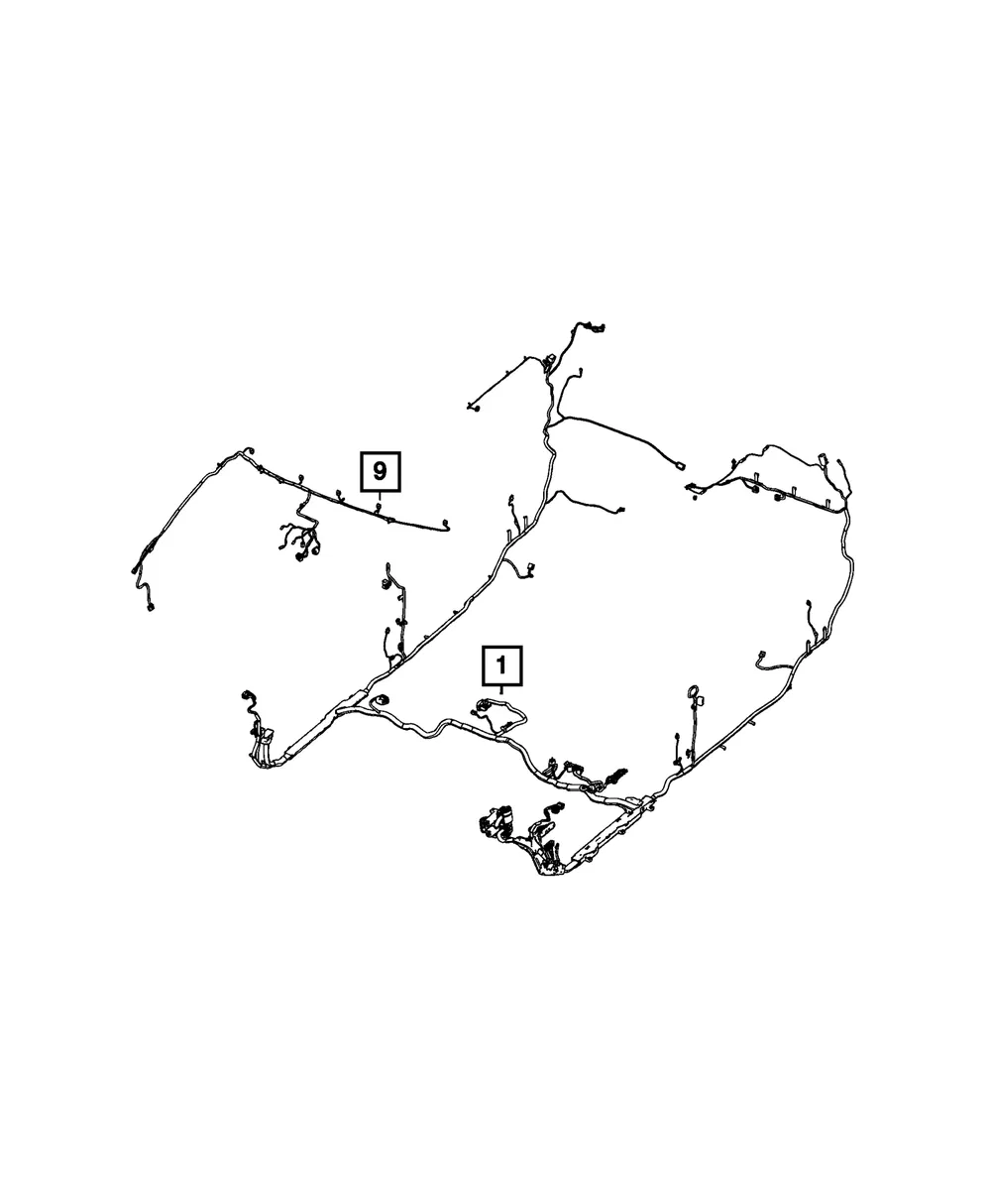 Header Wiring - Mopar (68533700aa)