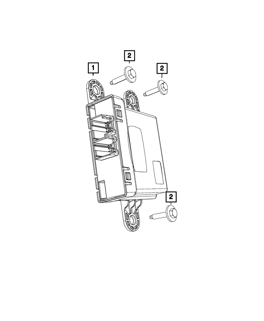Gateway Module - Mopar (68536454aa)