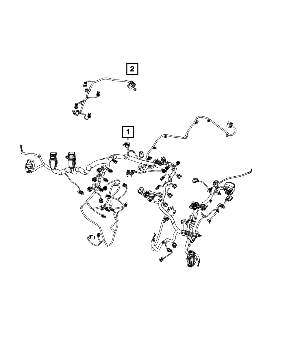 Engine Wiring - Mopar (68537363AB)