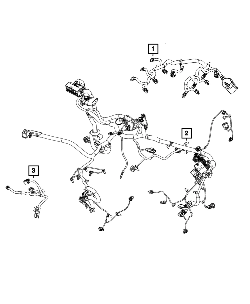 Engine Wiring - Mopar (68541705ab)