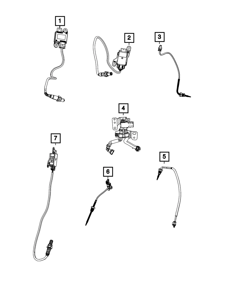 Nitrous Oxide Sensor - Mopar (68544295aa)