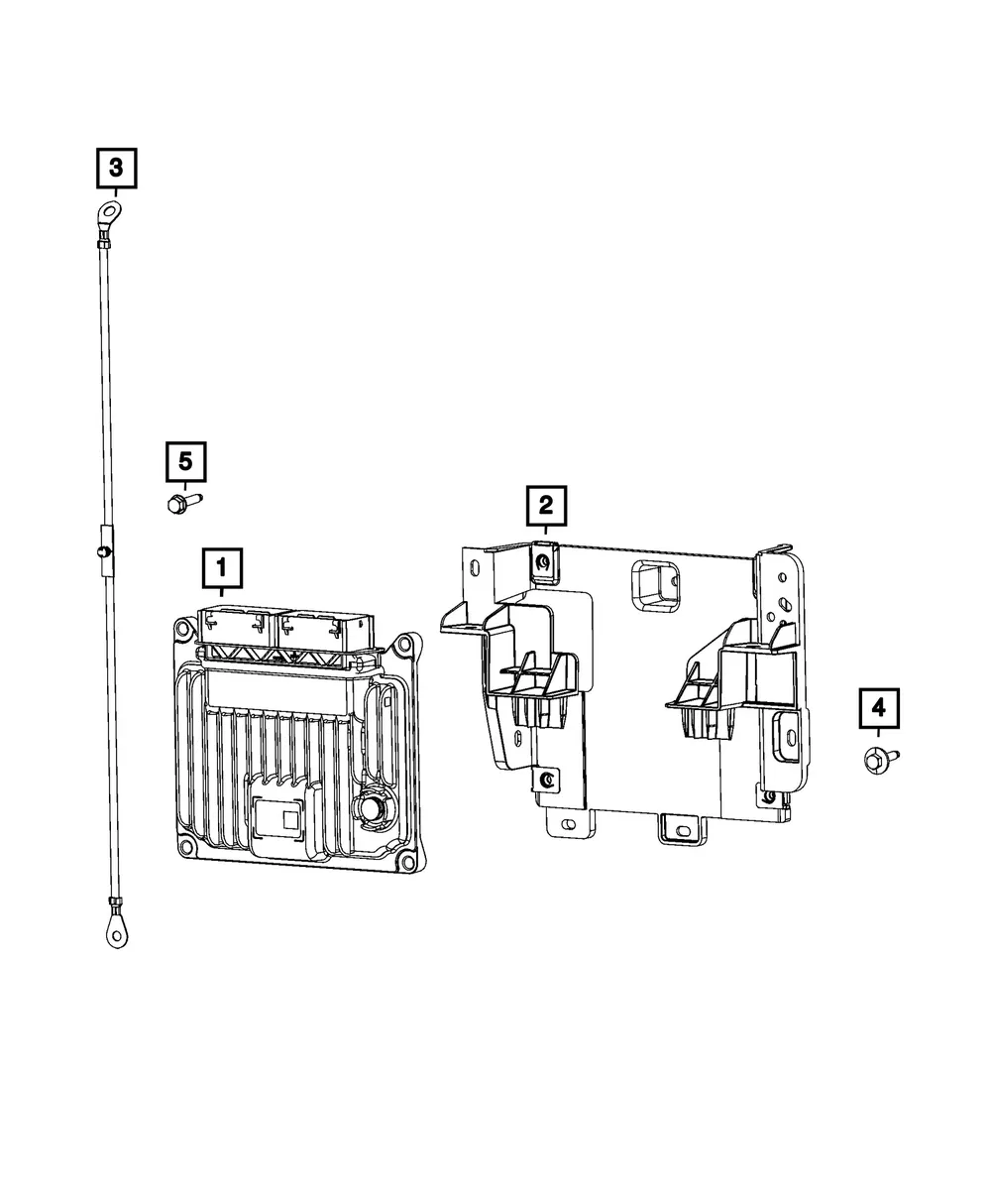 Generic Engine Control Module - Mopar (68546914AE)