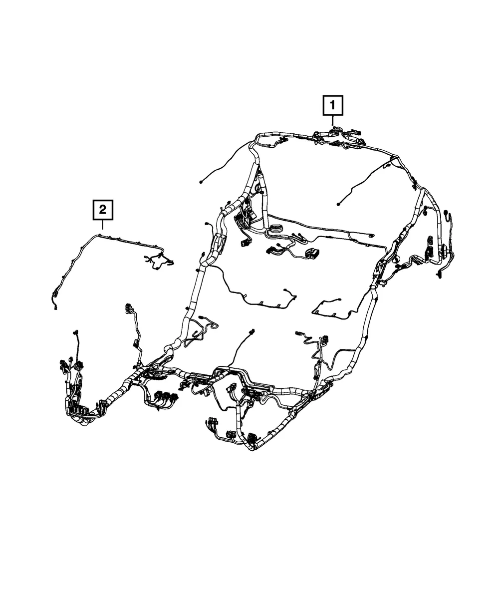 Body Wiring - Mopar (68548233AC)