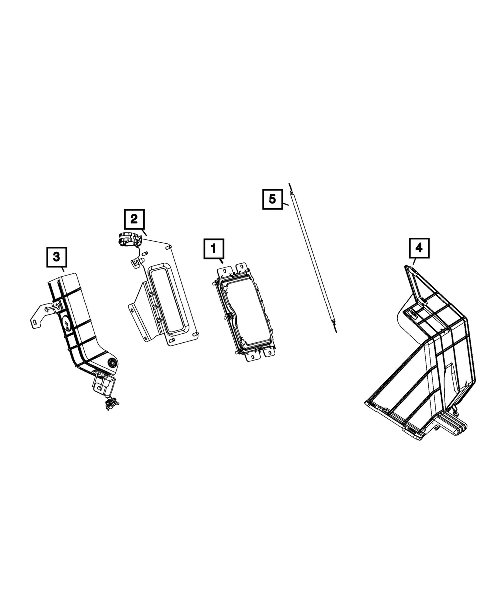 Module Bracket - Mopar (68548482AB)