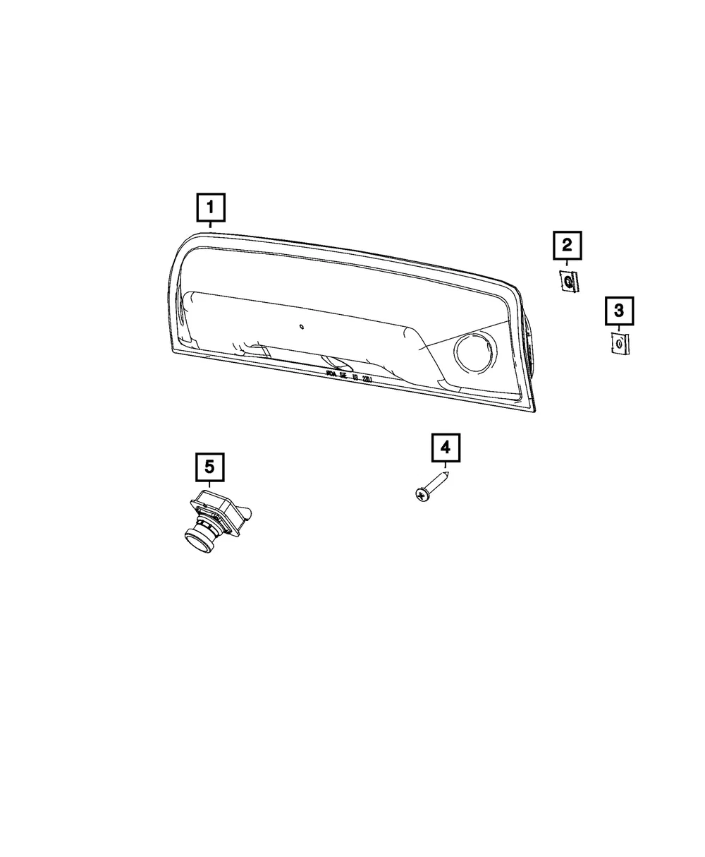 Cargo Lamp - Mopar (68552687AB)