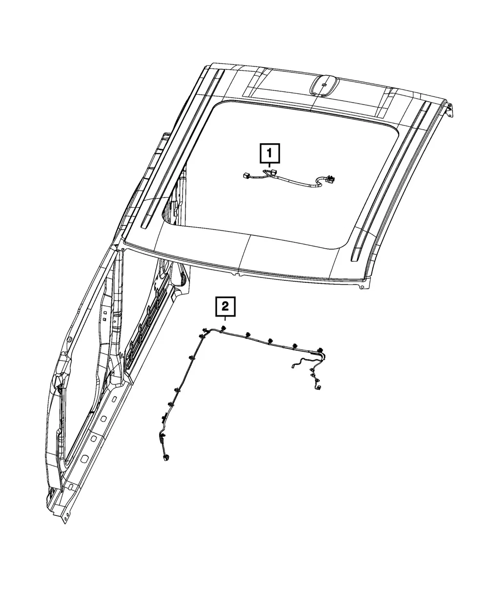 Header Wiring - Mopar (68564131AA)